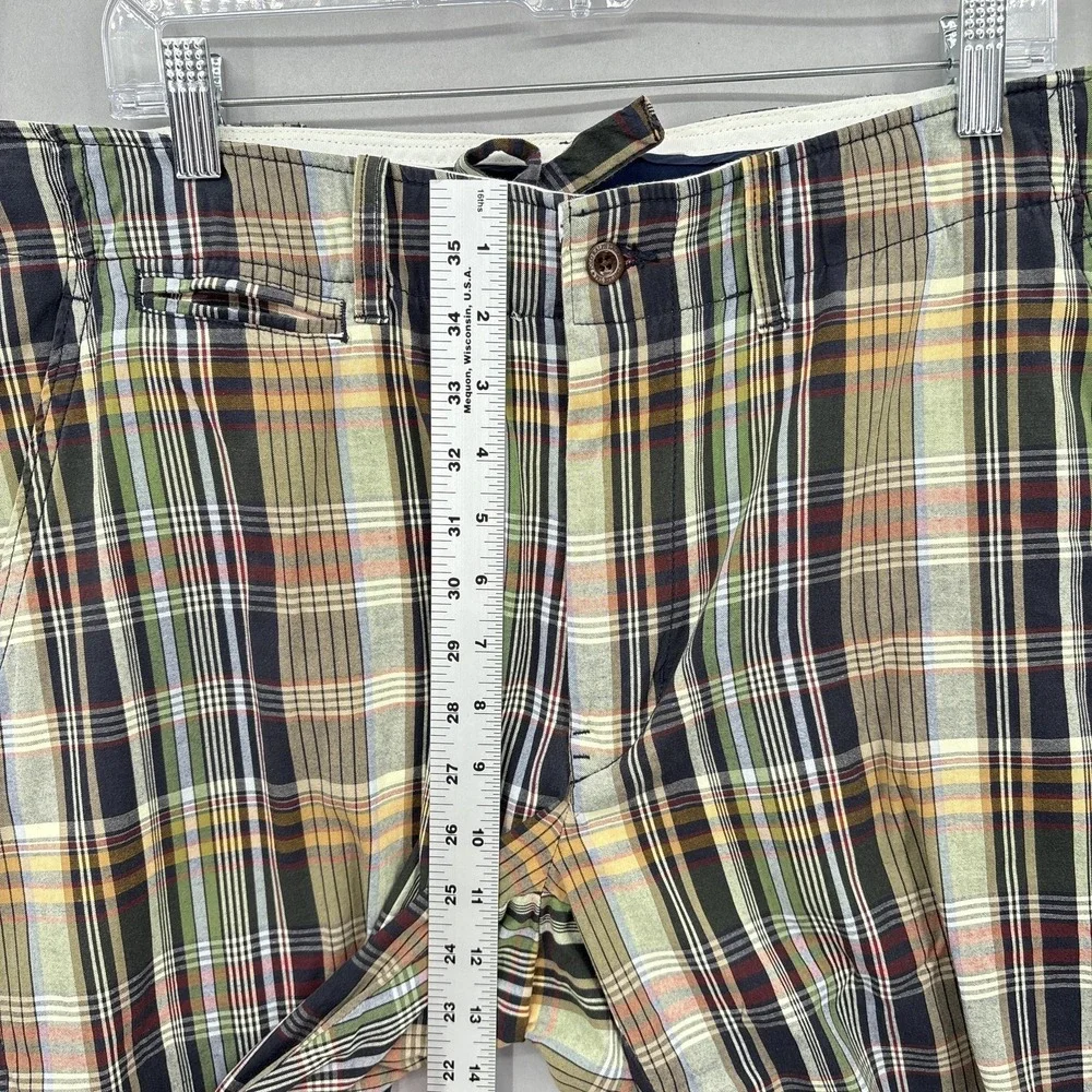 Polo Ralph Lauren Shorts Mens 36 Multicolor‎ Plaid Madras Casual 10